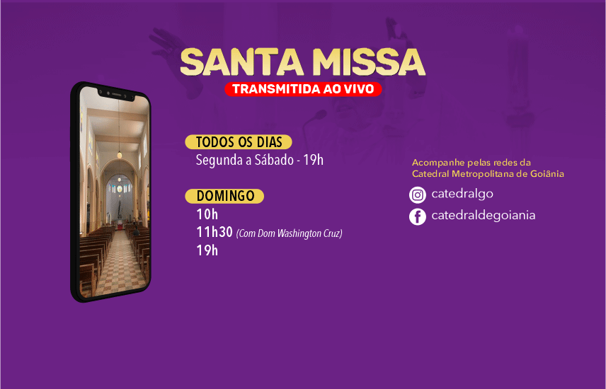 Notícias Transmissões Todos Os Dias Da Santa Missa Na Paróquia Nossa Senhora Auxiliadora 